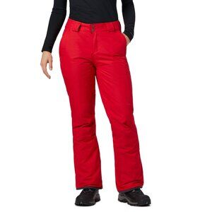 Columbia Womens Red Omni-Tech Waterproof Snow Pants Size M